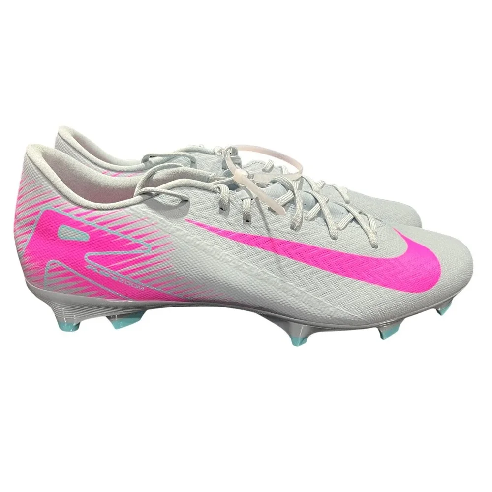 Nike Zoom Mercurial Vapor 15 Academy‎ FG MG Soccer Cleats Silver Pink DJ5631-001